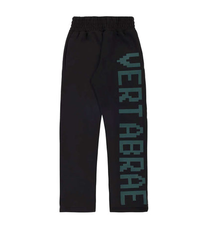 Vertabrae Black/Green Sweatpants