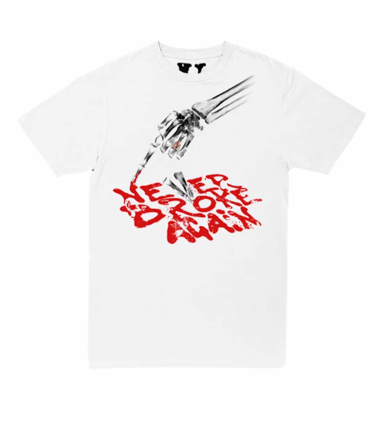 Vlone NBA Bones Tee White