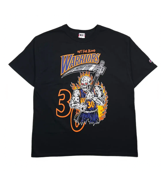 Warren Lotas x Golden State Warriors Curry Black Tee