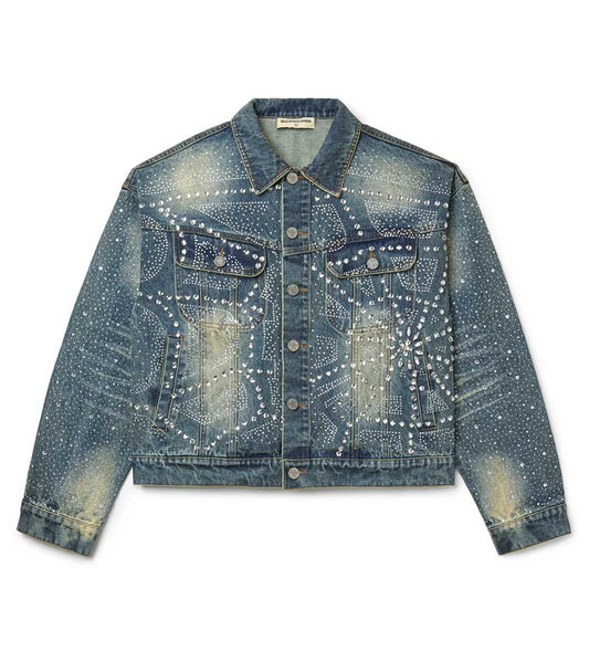 Vale Forever Crystal Denim Jacket