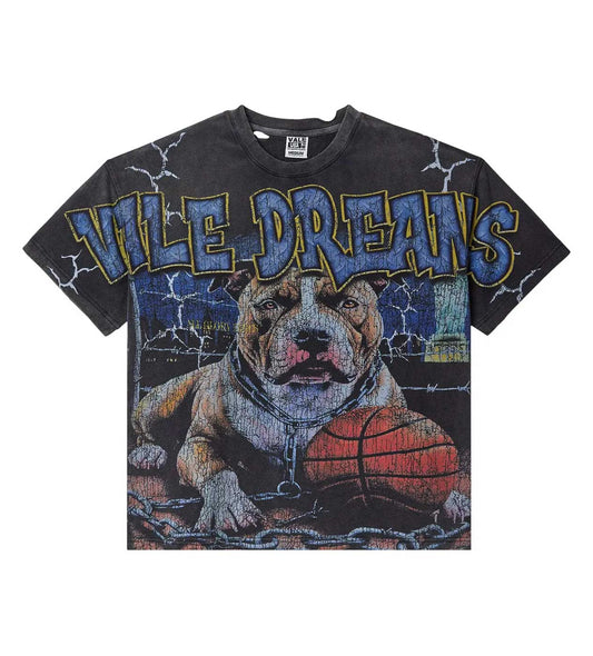 Vale Forever Guard Dog Big Tee Black