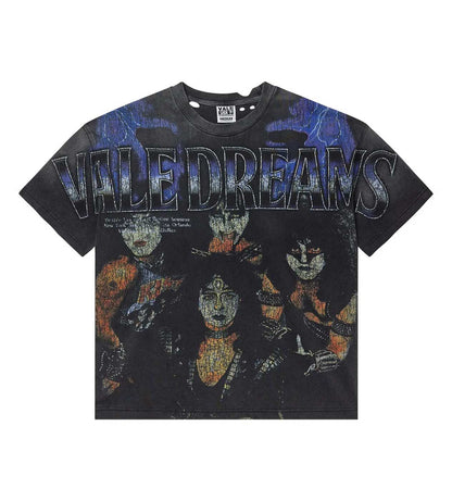 Vale Forever Kiss Tee Black